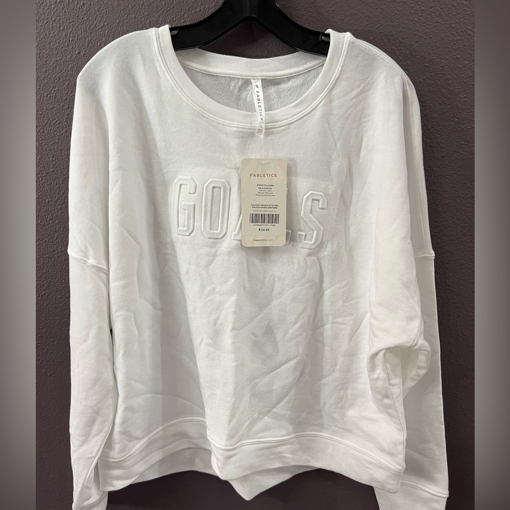 Fabletics XL Crewneck Lightweight Shirt NEW